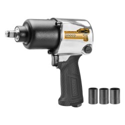 1/2” Drive Air Impact Wrench with 3 Pcs Socket
