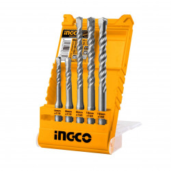 5PCS SDS Plus Hammer Drill Bit Set for Concrete