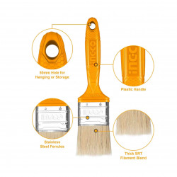 3-Piece Paint Brush Set for Oil-Based Painting