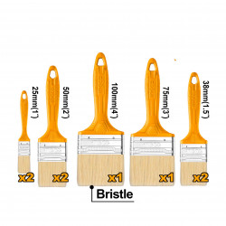 8PCS Paint Brush Set for Oil-Based Paint