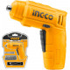 INGCO 4V Cordless Screwdriver with USB Charging