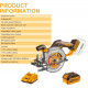 INGCO 20V 140mm Cordless Circular Saw Brushless