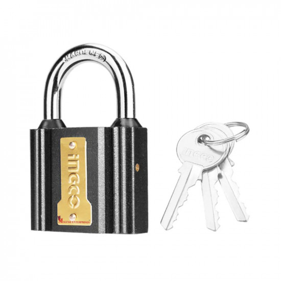 50mm Heavy Duty Iron Padlock with 3 Keys
