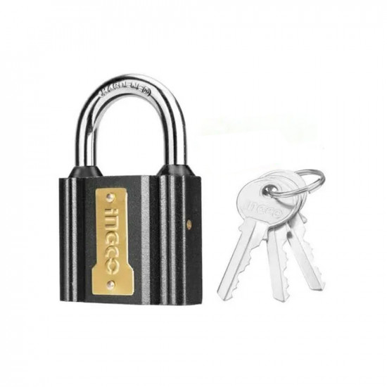 INGCO 75mm Heavy-Duty Waterproof Padlock