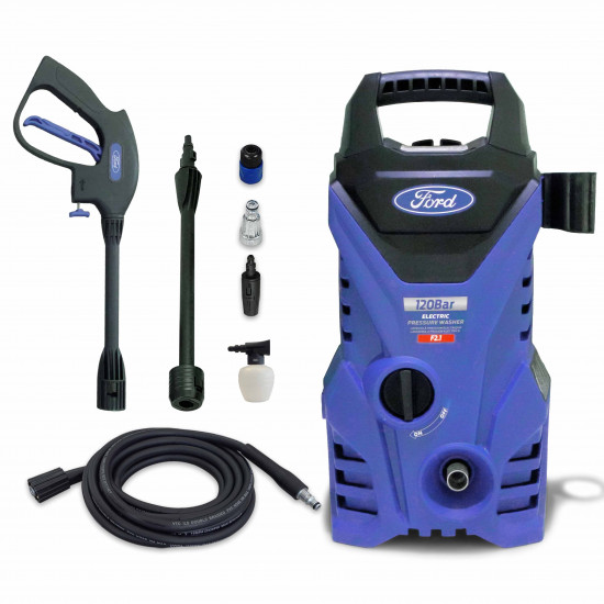 Ford 1500W 120 Bar Corded Electric Pressure Washer With 5 Meter Hose