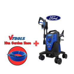 135 Bar 1650 Watts Electric Pressure Washer With 5 Meter Hose + 10 Meter Hose