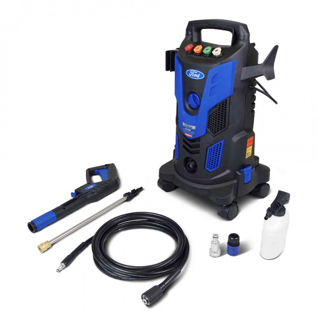 Ford 165 Bar, 2200W Electric Pressure Washer With Soap Dispenser. Shop Now!