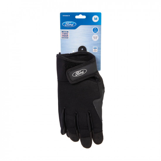 LEATHER PALM GLOVES - M