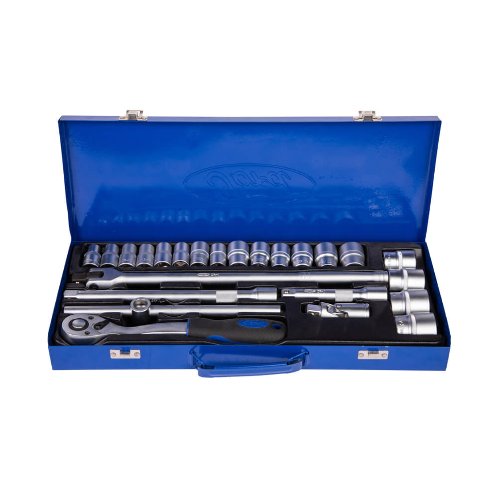 VTOOLS Buy Ford Durable 24pcs 1/2 Drive Ratchet & Socket Set