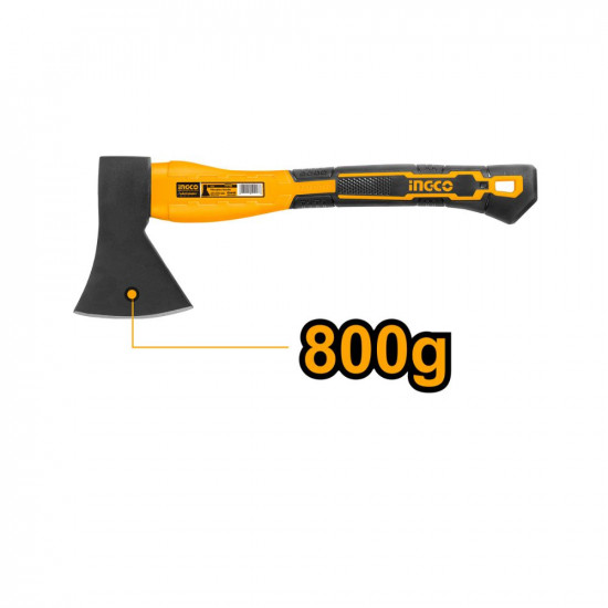 15 Inch Chopping Axe with Fiberglass Handle, 800g