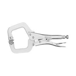 11 Inch C-Clamp Locking Pliers Constructed of Carbon Steel