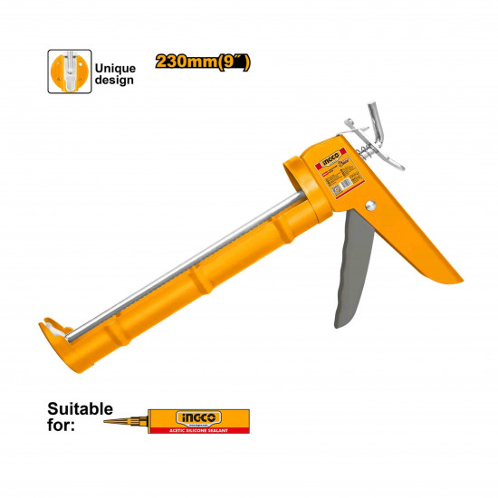 9-Inch Heavy-Duty Caulking Gun