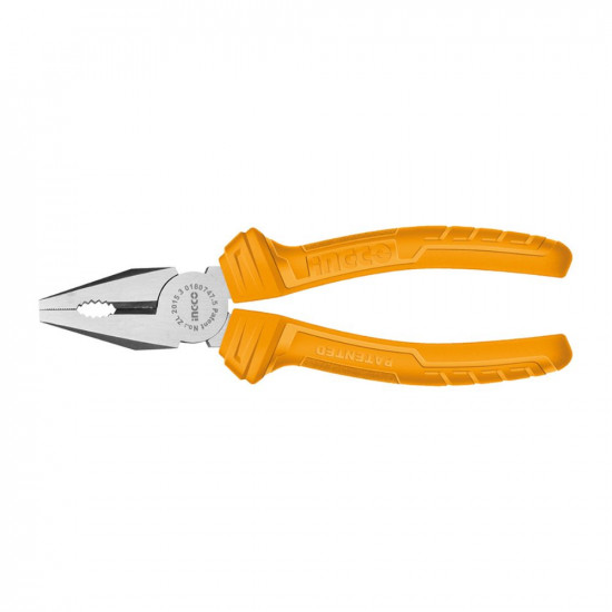 7 Inch Combination Pliers with Anti-Slip Single Color Handle