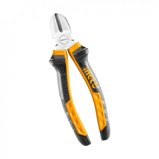 7 Inch Diagonal Cutting Plier with Anti-Slip Single Color Handle