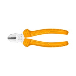 6 Inch Diagonal Cutting Pliers with Anti-Slip Sinlge Color Handle