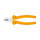 6 Inch Diagonal Cutting Pliers with Anti-Slip Sinlge Color Handle