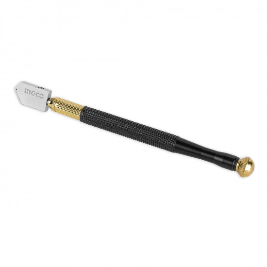 165MM Glass Cutter With Plastic Handle and Oil-filled Carbide Tip