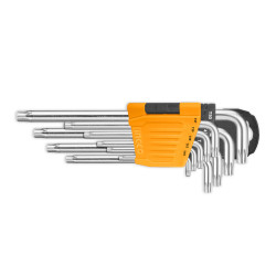 Extra Long Arm 9 PCs Torx Key Set