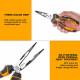 INGCO 3-Piece High Leverage Pliers Tool Set