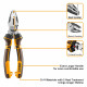 INGCO 3-Piece High Leverage Pliers Tool Set