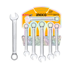 6-Piece Metric Combination Spanner Set 8–17mm