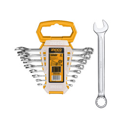 8-Piece Combination Spanner Set 6–19mm Metric