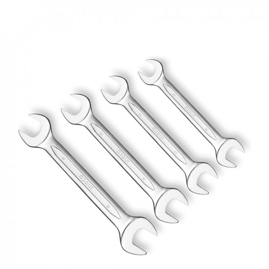 8Pcs Metric Double Open End Spanner Wrench Set