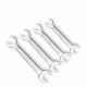 8Pcs Metric Double Open End Spanner Wrench Set