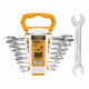 8Pcs Metric Double Open End Spanner Wrench Set