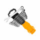 INGCO 8-Piece Ratchet Spanner Set 8–18mm Cr-V