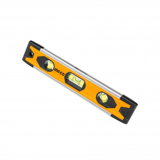225mm Magnetic Mini Spirit Level with 3 Vials