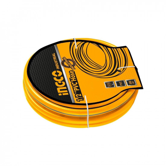 INGCO 1/2 Inch PVC Water Hose – 20M, 300 PSI Burst Pressure