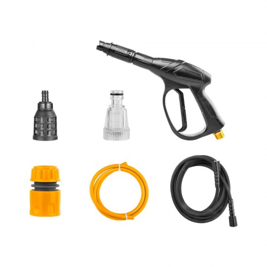 100 Bar 1500W Compact Electric Pressure Washer For Home With 8 Meter Hose