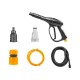 100 Bar 1500W Compact Electric Pressure Washer For Home With 8 Meter Hose