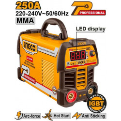 INGCO 250A MMA IGBT Inverter Welding Machine with LED Display