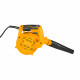 INGCO 600W Electric Blower with 16000 RPM Single Speed Motor and Dust Bag, Yellow,AB6008