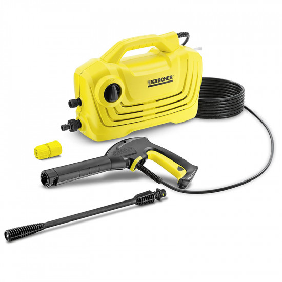 Karcher Pressure Washer 100 bar, 1200W for Car, Bicycle and Home Cleaning, Karcher K1 Horizontal