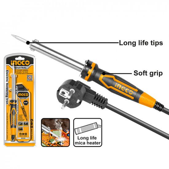40W Electric Soldering Iron with Precision Tip