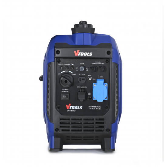 VTOOLS 1100W Recoil High-Performance Portable Generator