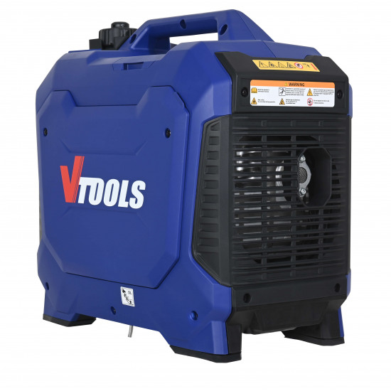 VTOOLS 1100W Recoil High-Performance Portable Generator