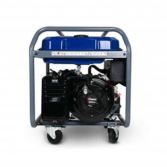 VTOOLS 10500 Watt 36L Petrol Powered Portable Generator