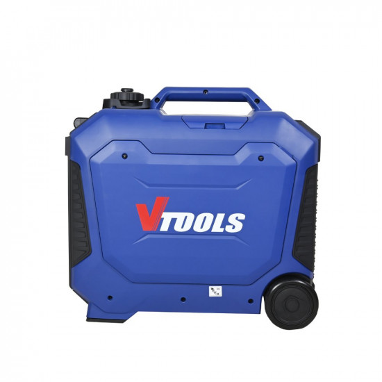 VTOOLS 4000W Silent Portable Recoil High-Performance Generator