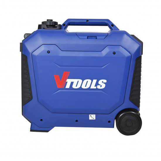 VTOOLS 4000W Silent Portable Recoil High-Performance Generator