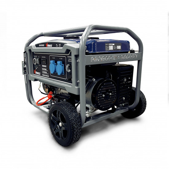 VTOOLS 3500W Gasoline Generator, 224cc 4-Stroke Engine