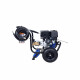VTOOLS 303Bar Gasoline Pressure Washer with 15 Meter Hose, Powerful Motor 420cc with 2 Wheels