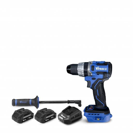 VTOOLS 20V Brushless Impact Drill