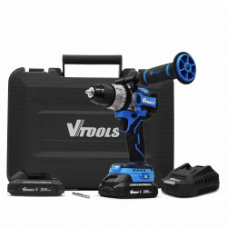 VTOOLS 20V Brushless Impact Drill