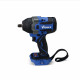 VTOOLS 20V Cordless Brushless Impact Wrench with 4.0Ah Battery and Charger