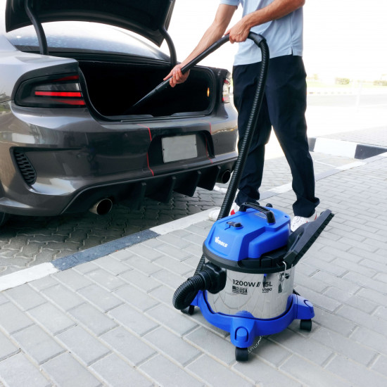 VTOOLS 15L Wet Dry 1200W  Vacuum Cleaner