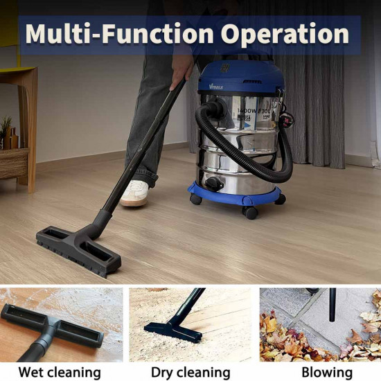 VTOOLS 30L  Wet and Dry Vacuum Cleaner 1400W
